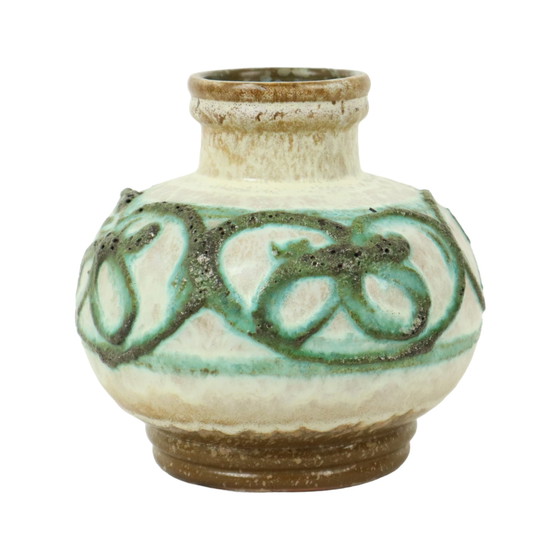 Image 1 of Strehla Fat Lava Vase