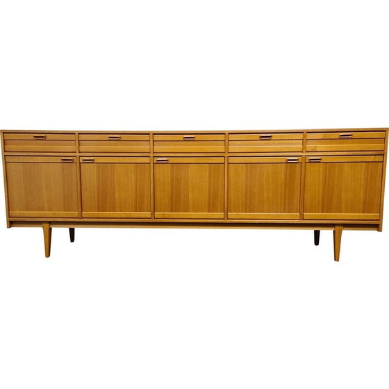 Image 1 of Vintage Mustering German teak sideboard
