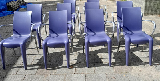 Image 1 of 10x Philip Starck Louis 20 dining chair