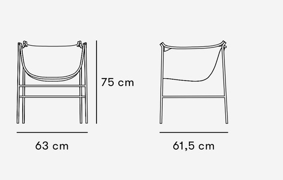 Image 1 of 2x Näbb chair by Mattias Stenberg for Nola Industries