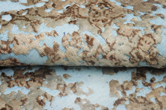 Image 1 of 1X Vintage-Blue Lagoon - 293X187 Cm - Handgeknüpft - Nr. 13731