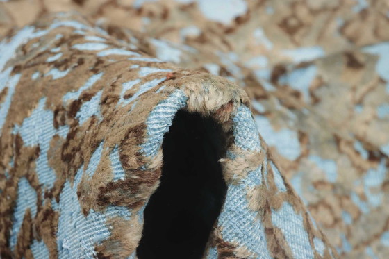 Image 1 of 1X Vintage-Blue Lagoon - 293X187 Cm - Handgeknüpft - Nr. 13731