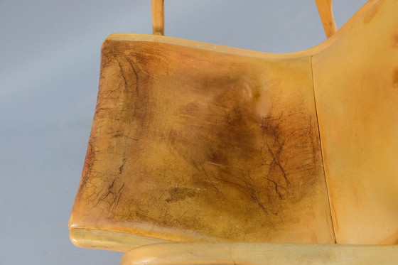 Image 1 of Swedese Lamino leather armchair by Yngve Ekström