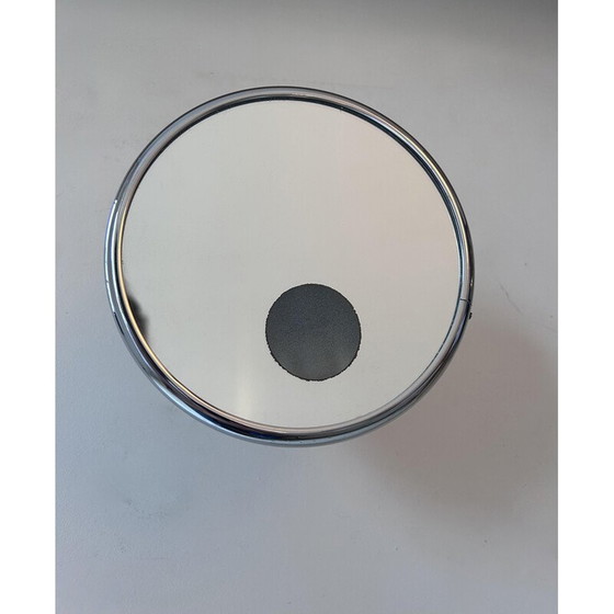 Image 1 of Specchio vintage regolabile in metallo cromato, Francia 1970