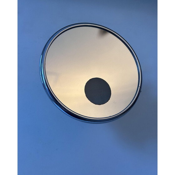 Image 1 of Specchio vintage regolabile in metallo cromato, Francia 1970