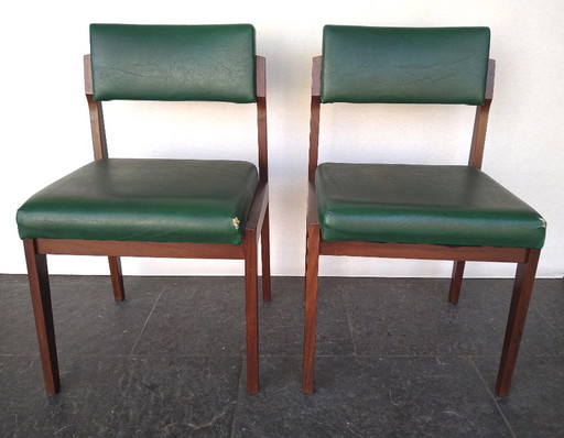 2X Chaises en Teck Scandinave ( Set )