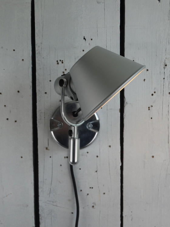 Image 1 of Artemide - Tolomeo Faretto - Michelle De Lucchi & Giancarlo Fassina - Model Micro - Table Lamp - Silver - 90'S