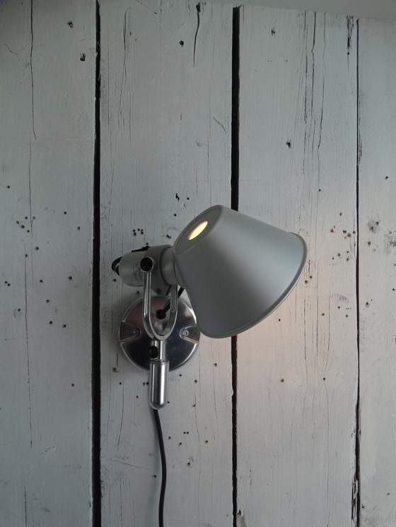 Image 1 of Artemide - Tolomeo Faretto - Michelle De Lucchi & Giancarlo Fassina - Model Micro - Table Lamp - Silver - 90'S