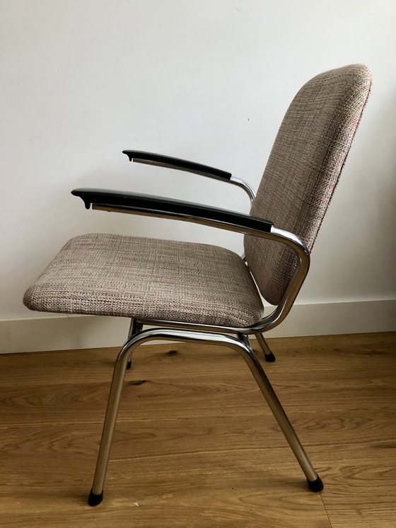 Image 1 of 2x De Gebroeders De Wit Tube Frame Chairs