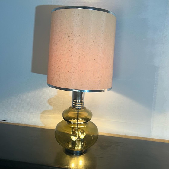 Image 1 of Two large Doria table lamps '1960'