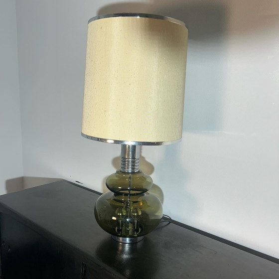 Image 1 of Two large Doria table lamps '1960'