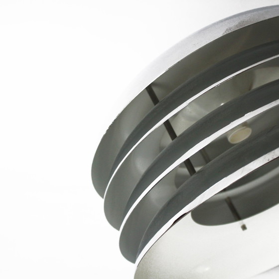 Image 1 of Vintage Chrome Pendant Lamp