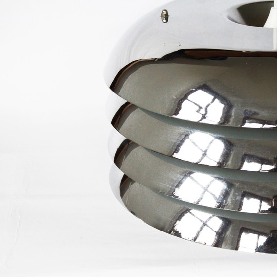 Image 1 of Vintage Chrome Pendant Lamp