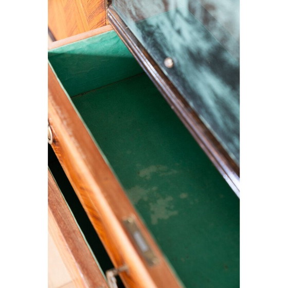Image 1 of Pair of vintage rosewood lowboards, Italy 1950