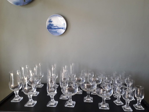 29 x Crystal Glassware Rosenthal Group Thomas Design Milo Series