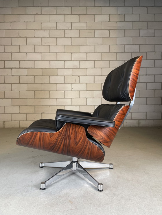 Image 1 of Vitra Eames Lounge Chair + Ottoman In Showroom Condition