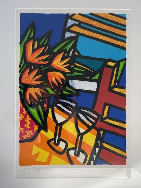 Image 1 of Jacqueline Schäfer - Still Life - Screenprint 162/250 (1996)