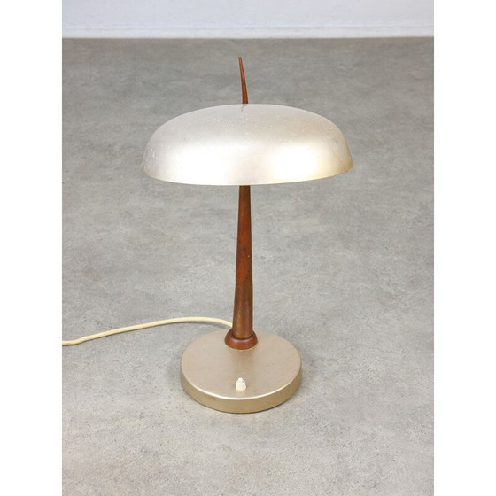 Image 1 of Mid-century Italian copper and aluminium table lamp