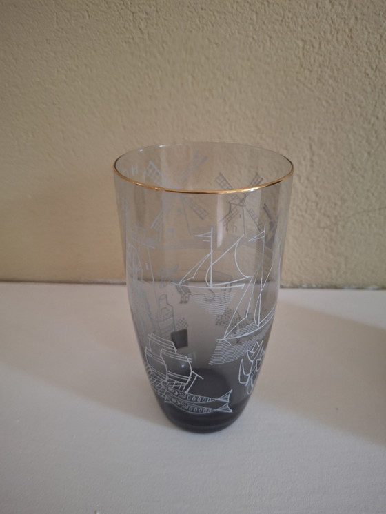 Image 1 of De Kristalunie Maastricht Souvenir Glass Holland