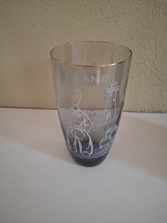 Image 1 of De Kristalunie Maastricht Souvenir Glass Holland