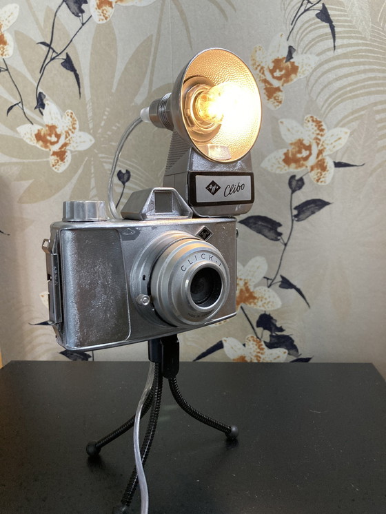 Image 1 of 'Silver' Camera Lamp On Tripod