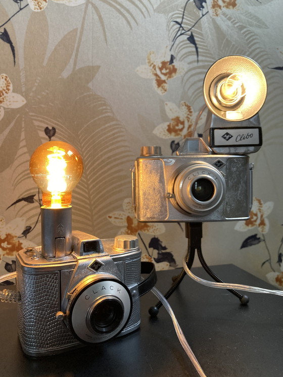 Image 1 of 'Silver' Camera Lamp On Tripod