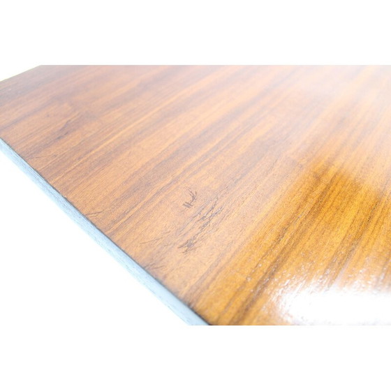 Image 1 of Scrivania vintage in mogano impiallacciato, Italia 1970