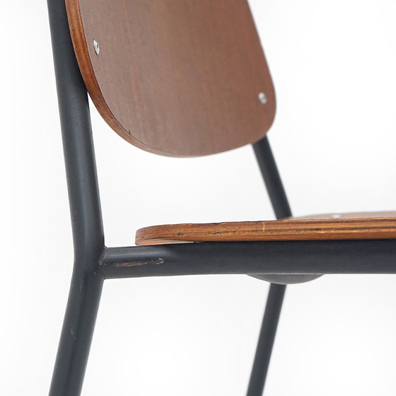 Image 1 of Chair With Seat And Back In Curved Plywood, 1960S 