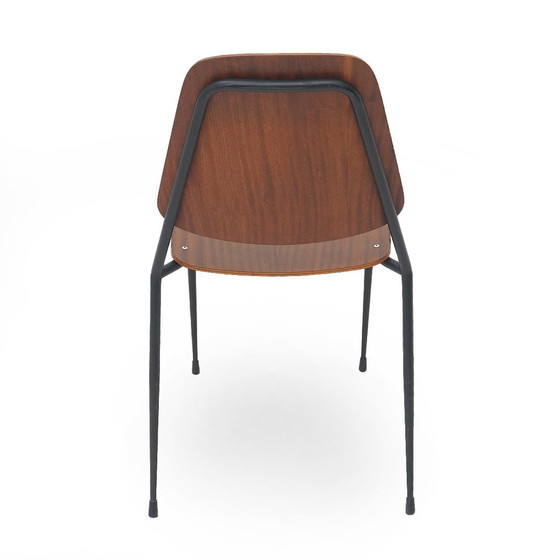 Image 1 of Chair With Seat And Back In Curved Plywood, 1960S 