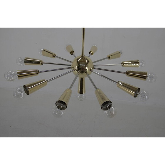 Image 1 of Vintage Sputnik chandelier, Czechoslovakia 1960
