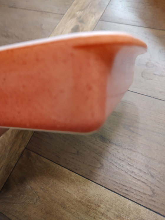 Image 1 of Pirofila Pyrex rosa fenicottero degli anni '50 