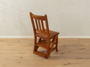  Antique ladder chair, library chair