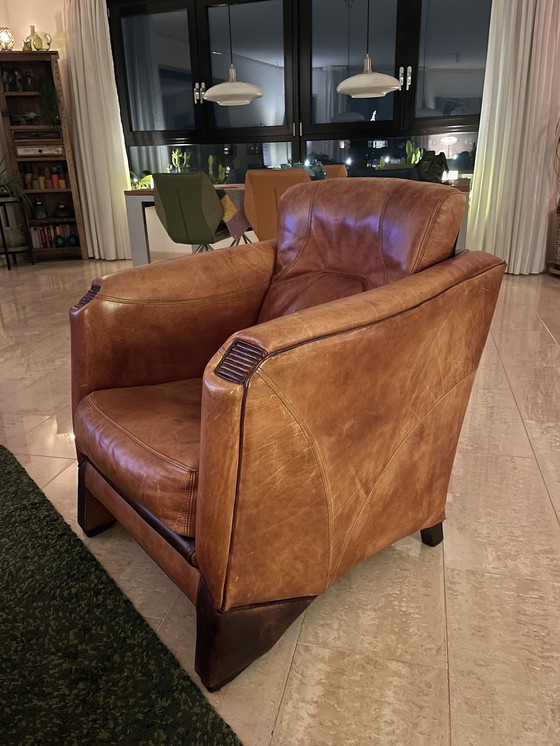 Image 1 of Jan Frantzen Sheepskin Leather Armchair