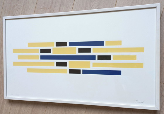 Image 1 of Joost Baljeu - Light space, silkscreen (framed)