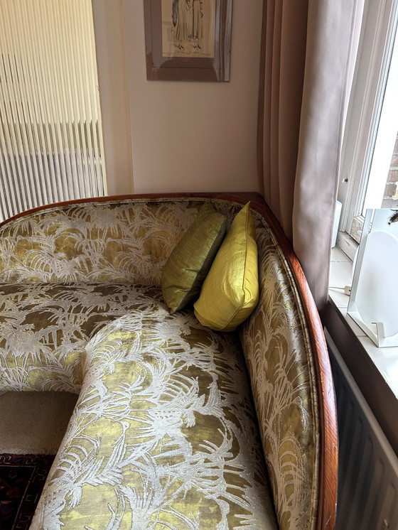 Image 1 of Scandinavian Corner Sofa, Reupholstered And Restored