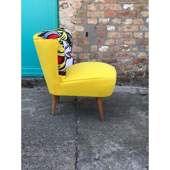 Image 1 of Sedia da cocktail vintage con foto di Marilyn Monroe 1950