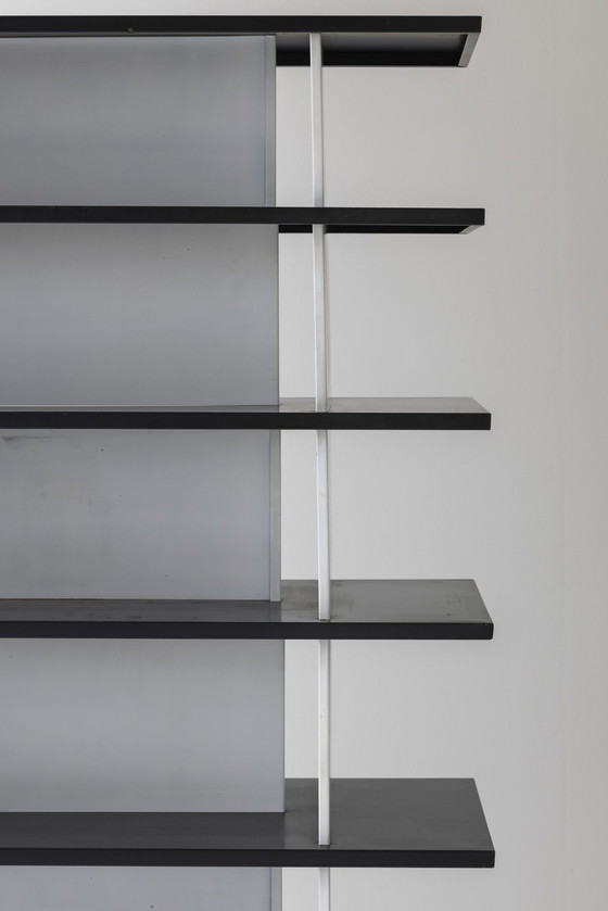 Image 1 of Impressive Bookcase / Room Divider Designed By Wim Rietveld For De Bijenkorf, The Netherlands 1960’S.