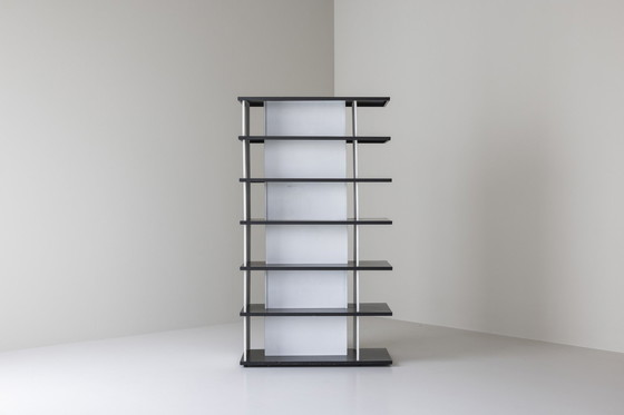 Image 1 of Impressive Bookcase / Room Divider Designed By Wim Rietveld For De Bijenkorf, The Netherlands 1960’S.