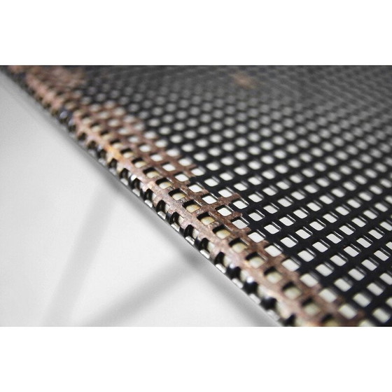 Image 1 of Set of 4 vintage "X-line" chairs in metal by Niels Jørgen Haugesen for Hybodan, 1977