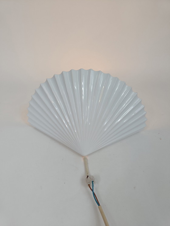 Image 1 of Wall lamp - vintage ceramic shell