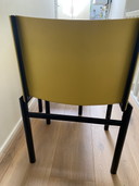 4x Designer dining table chairs
