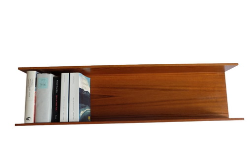 Wilhelm Renz wall shelf U-shape walnut 100 Cm Aeb