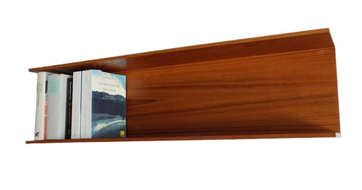 Wilhelm Renz wall shelf U-shape walnut 100 Cm Aeb