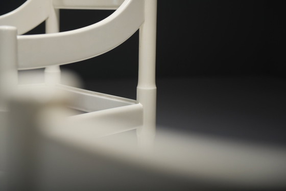 Image 1 of Great Set Of 12 Carimate Dining Chairs By Vico Magistretti For Cassina Italy