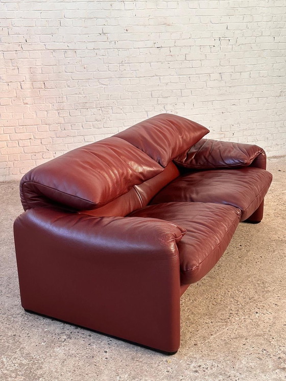 Image 1 of Cassina Maralunga 2-Seater Sofa By Vico Magistretti