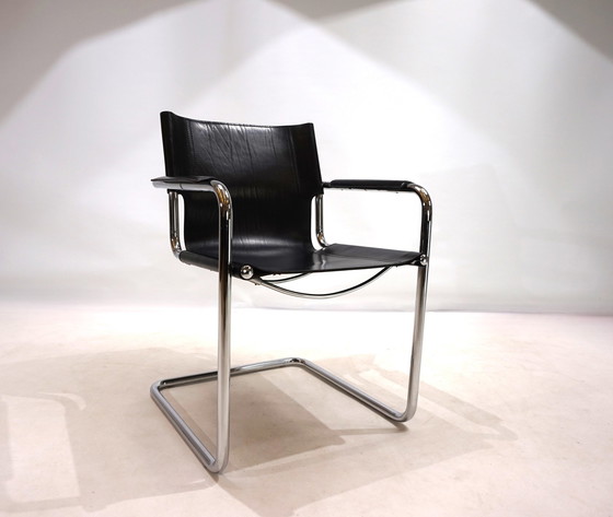 Image 1 of Set Of 4 Matteo Grassi Mg6 Dining Chairs By Mart Stam