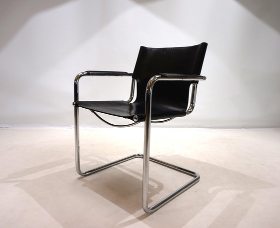 Image 1 of Set Of 4 Matteo Grassi Mg6 Dining Chairs By Mart Stam