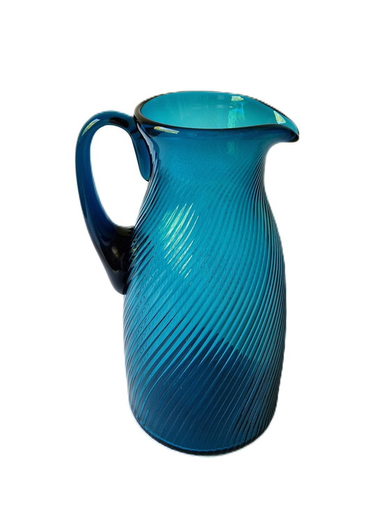 Image 1 of Signe Persson-Melin - Vase / Water jug Hovmantorp Glasbruk