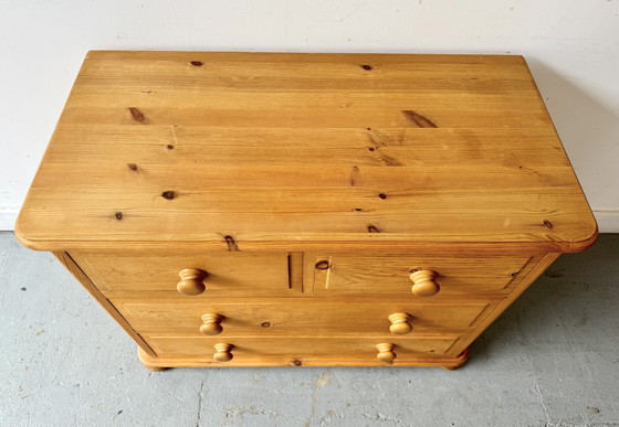 Image 1 of Pine Chest Of Bedroom Drawers