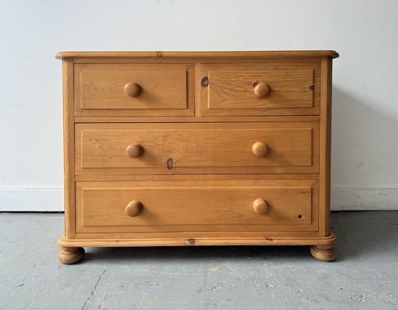 Image 1 of Pine Chest Of Bedroom Drawers